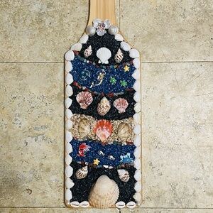 Decorative Seashell Paddle Art